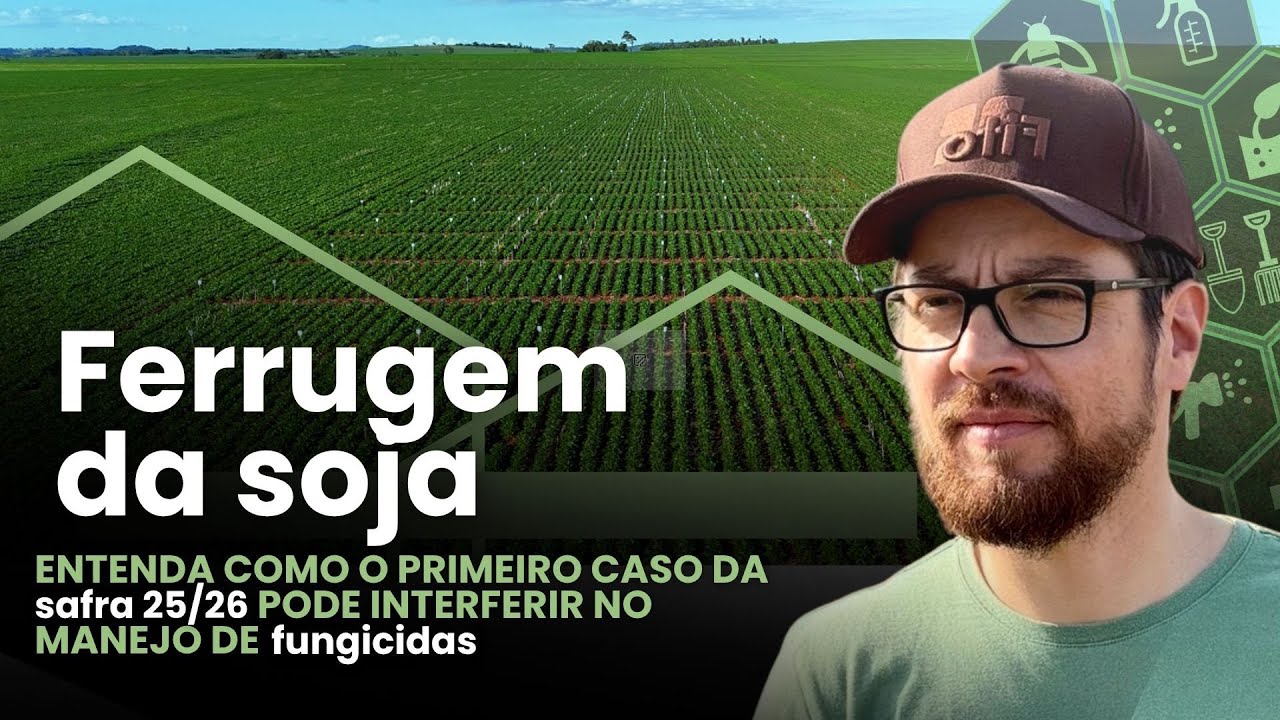 Ferrugem asiática da soja, o impacto no manejo e escolhas de fungicidas com o primeiro caso