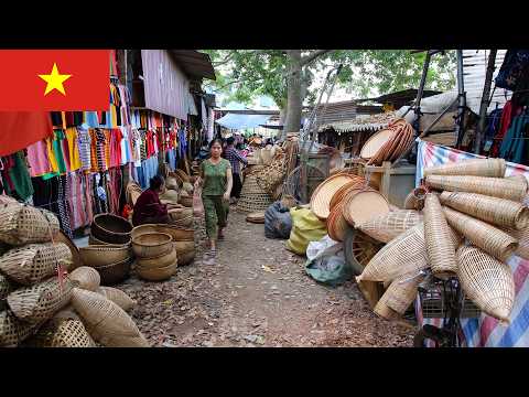 Vietnam's Traditional Market 🇻🇳 | The Authentic Nua Market