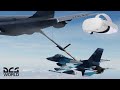 Exploring DCS VR: Refueling | F-16 Viper | DCS World