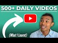 How 500+ Daily Video Uploads Changed My Life