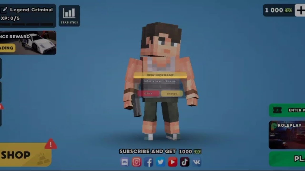 GTA RP Tapi MineCraft - Block Crime Mafia Online RP - YouTube