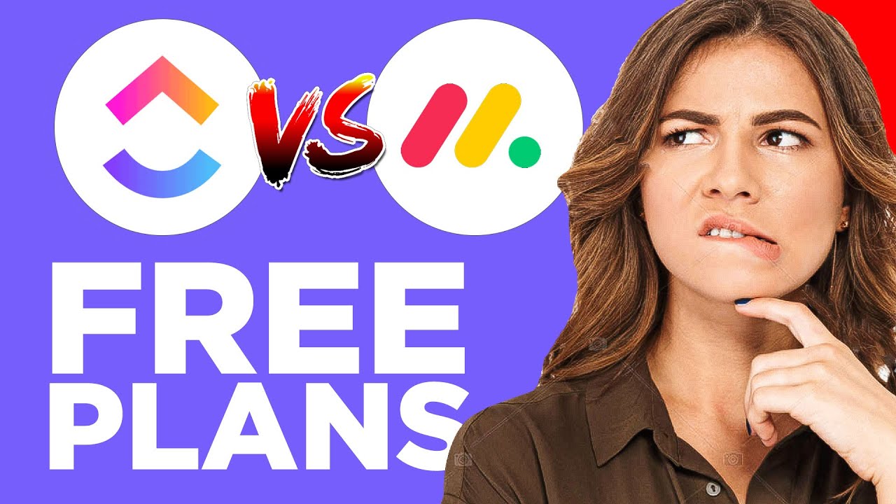 Clickup Vs Monday FREE PLANS Free Plan Project Management Clickup Vs Monday FREE PLANS Free Plan Project Management