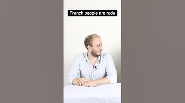 French people are rude - Stereotypes answered #Shorts