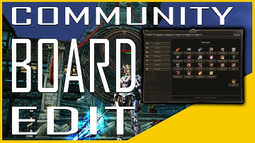 [ PART - 2 ] How to customize the COMMUNITY BOARD & FIX ERRORS
