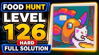 Food Hunt Level 126 HARD Solution | Full Walkthrough (67 Moves)
