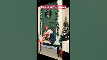 Christmas photo dump tutorial🎄📸It’s tiiimeeeeeeee 🎶 to make this with #InShot ✨ #Christmas