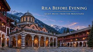 RILA COURTYARD AFTER SNOW | Bulgarian-Inspired Soft Music for Focus & Reading screenshot 1