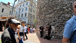 Traditional Turkish At Galata Towers Istanbul Turkey