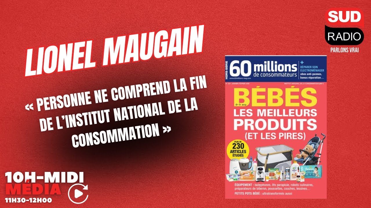 Lionel Maugain : « Personne ne comprend la fin de l’Institut National de la Consommation »