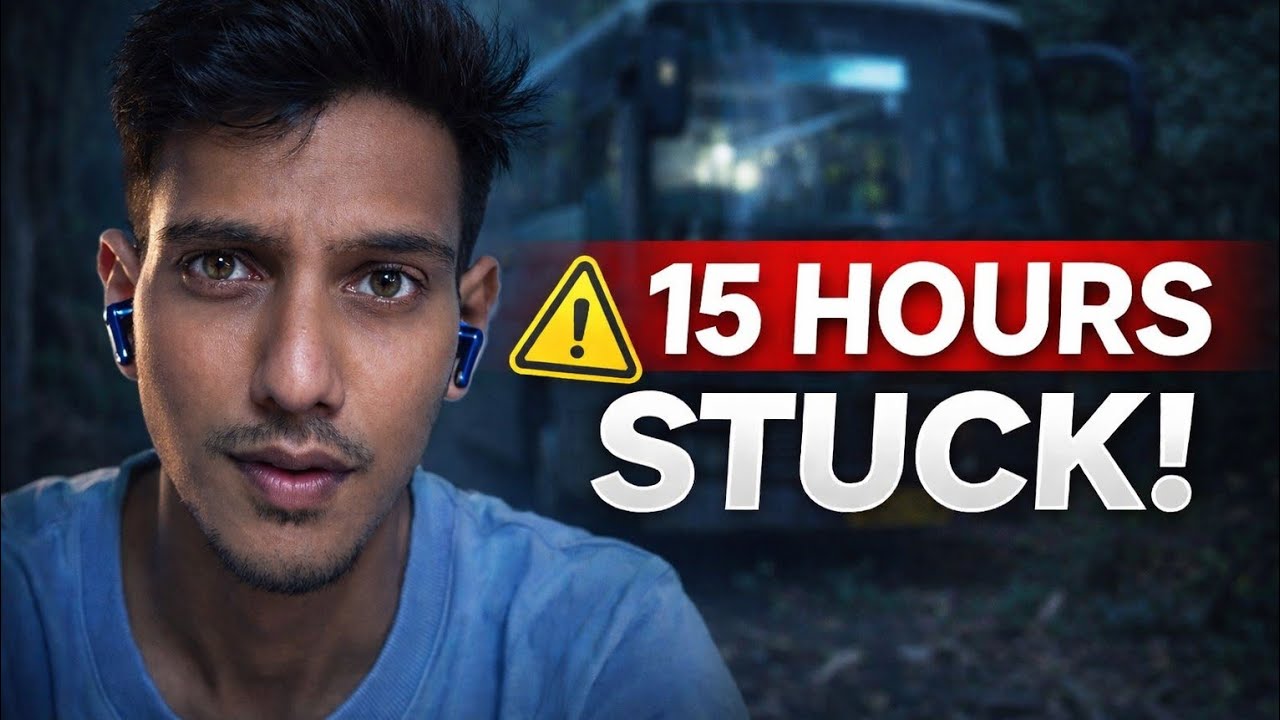 My Bus Got Stuck for 15 Hours! | 2025 Last Vlog Of the Year | Aniket Shivalkar Vlogs