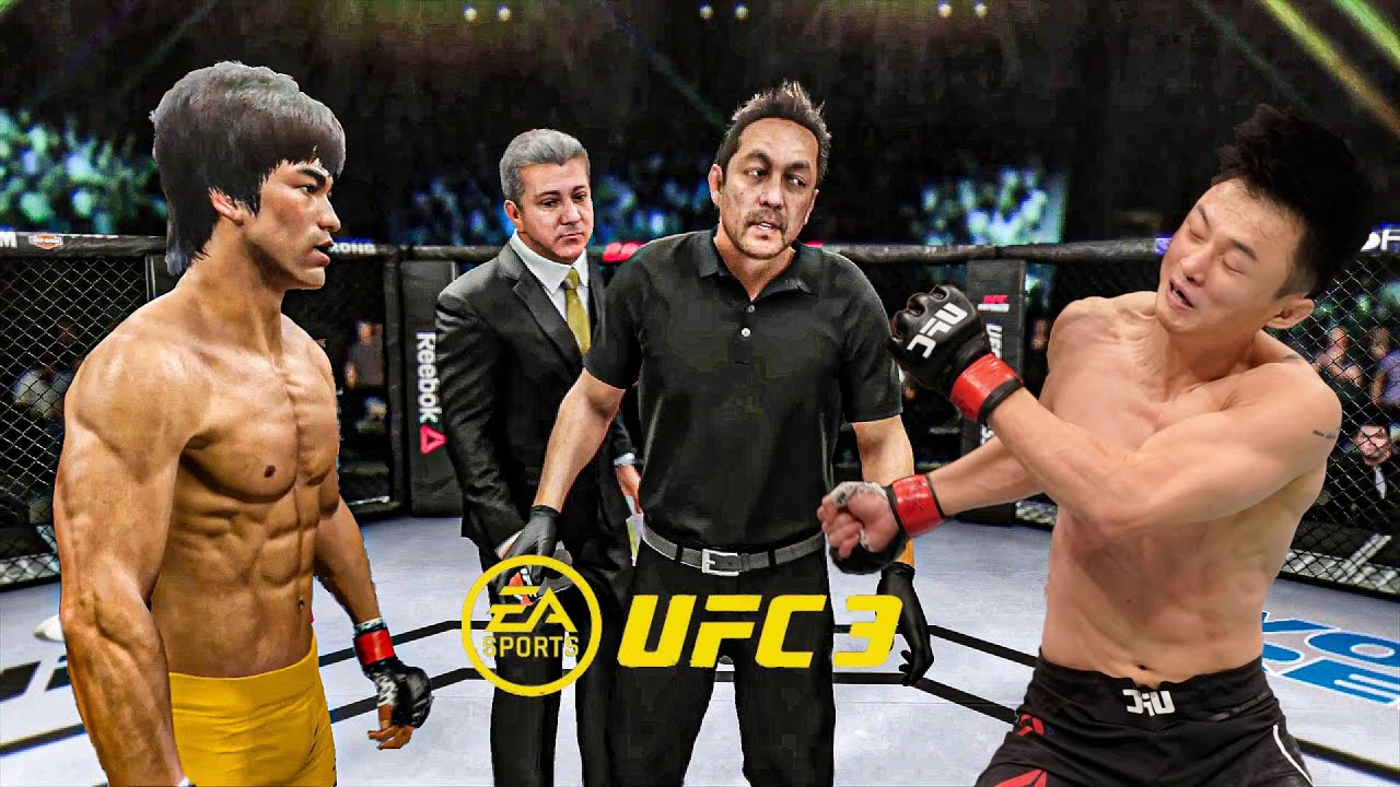 Bruce Lee vs Dooho Choi   EA Sports UFC 3   Epic Fight 🔥🐲
