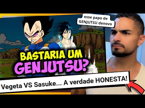 Vegeta VS Sasuke... A verdade HONESTA! - react