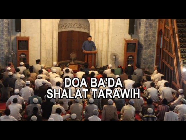 Doa Ba'da Shalat Tarawih class=