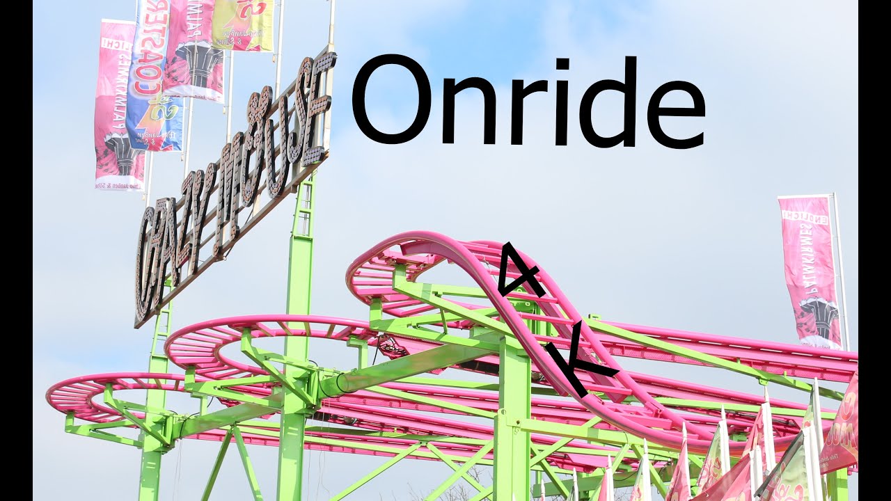 Onride Crazy Mouse  - Palmkirmes - 4K
