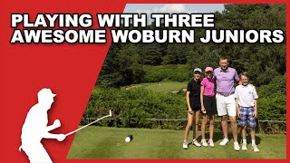 SURPRISING WOBURN GOLF CLUB JUNIORS | A NEAR HOLE-IN-ONE!