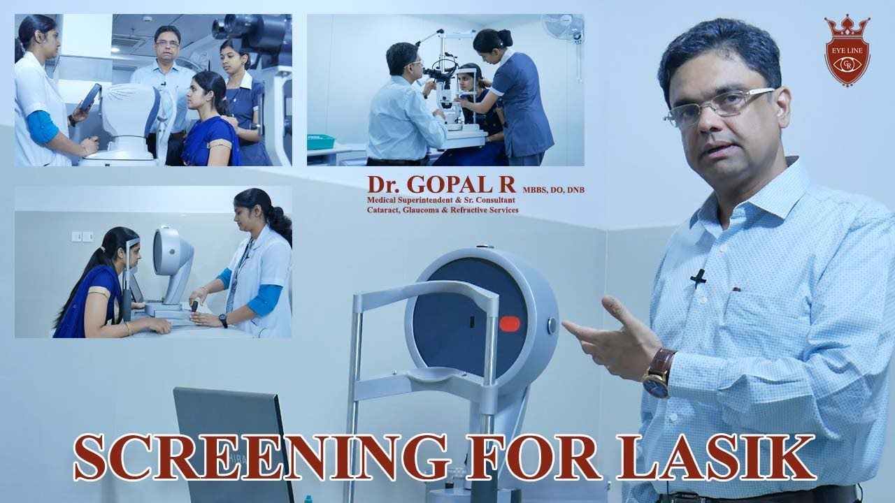 Screening for Lasik Malayalam Health Tips LASIK Eye Surgery Dr Gopal R YouTube