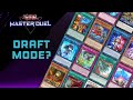 DRAFT FORMAT in Yu-Gi-Oh! Master Duel?