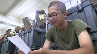 MISSING HOME - Mail Call with Marine Corps Recruits of Fox Company