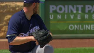 MIL@PIT: Nelson strikes out Polanco swinging