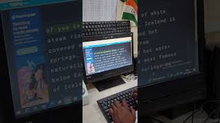 51 WPM SPEED AND 97 % ACURRENCY😲| Typing test challenge | Best Position and increase your speed 📈
