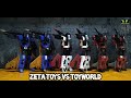 Review comparativa Transformers Coneheads Toyworld VS Zeta toys Ramjet Thrust Dirge Mp Javitron