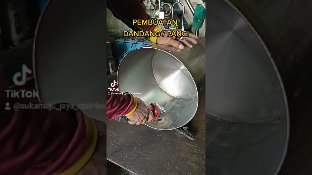 [ custom ] pembuatan dandang / panci stainless steel foodgrade 304 