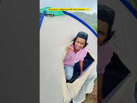 Mountain trekking in barish 💦🔥| Indian family😂|| #shorts #indian #relatable #barish #mountain