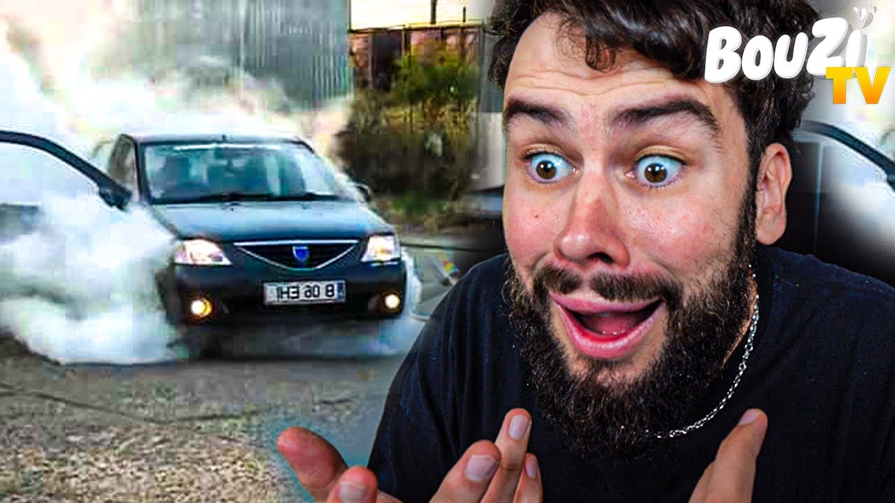 CE MEC DRIFT EN DACIA SUR ROUTE OUVERTE !