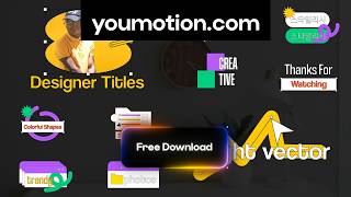 Designer Titles — Free Smooth Animated Title Pack (Ae, Pr, Dr)
