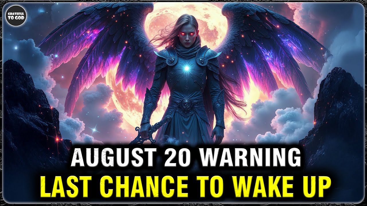 God's Chosen Ones, If You Miss AUGUST 20, You Might Regret It Forever | GRATEFUL TO GOD