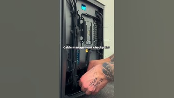 How’s your PC cable management? 😁 #gamingpc #custompc #pc #pcgaming#pcbuilding #cablemanagement