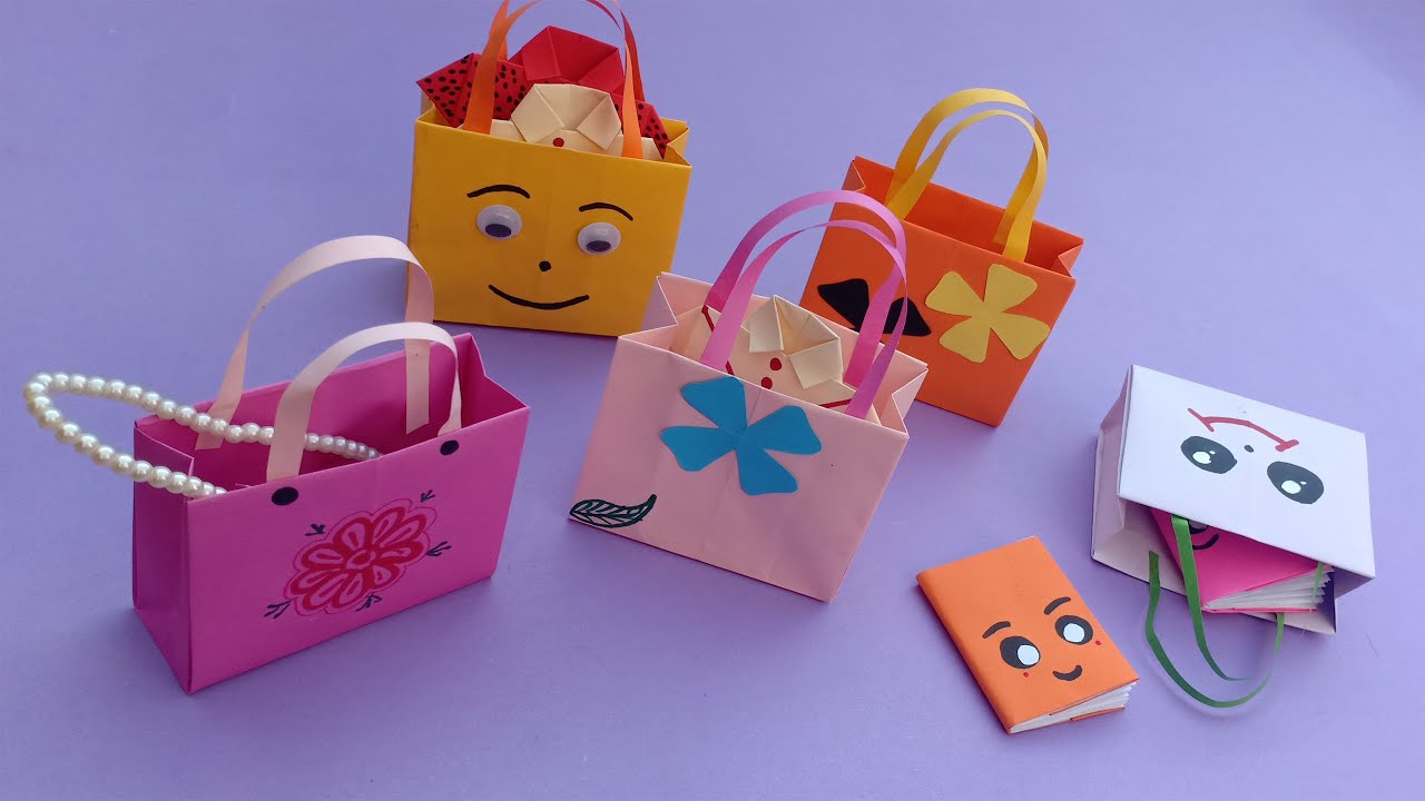 Origami Paper Bag - Little Crafties