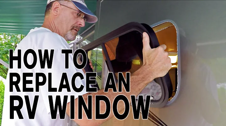 Come sostituire una finestra RV | Facile sostituzione delle finestre RV!