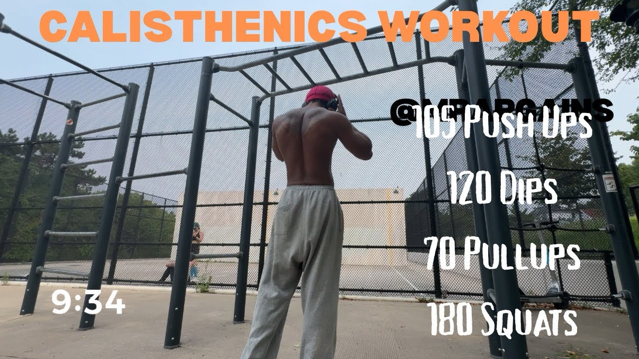 Calisthenics Routine For All Levels In Under 40 Minutes Give This A Try| mrapgains on YouTube Part 1