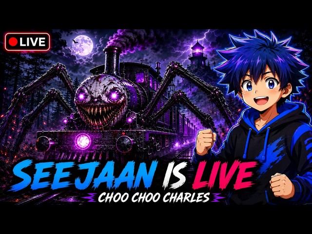 Choo Choo Charles  horror gameplay with seejaan gaming #horrorgaming2024  #games #922