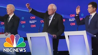 From 29 Hopefuls To Six In Nevada: Look Back At The 2020 Democratic Race | NBC News NOW
