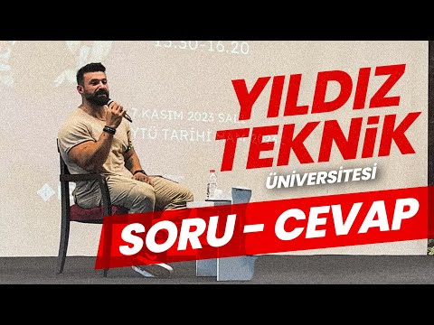 YILDIZ TEKNİK ÜNİVERSİTESİ  | MUSTAFA YILDIZ | SORU CEVAP