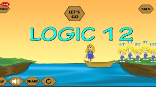 River Crossing IQ Game - Logic 12 screenshot 4