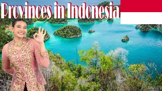 Provinces in Indonesia 🇮🇩