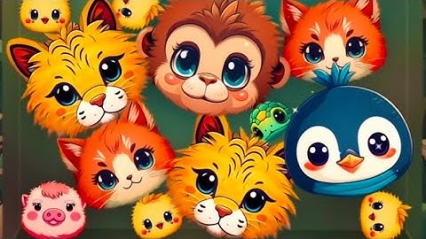 Animal Suika Merge Animals drop gameplay ( watermelon game) android/ios game #2