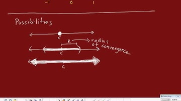 AP Calculus BC: Section 8.8a - Radius of Convergence of Power Series