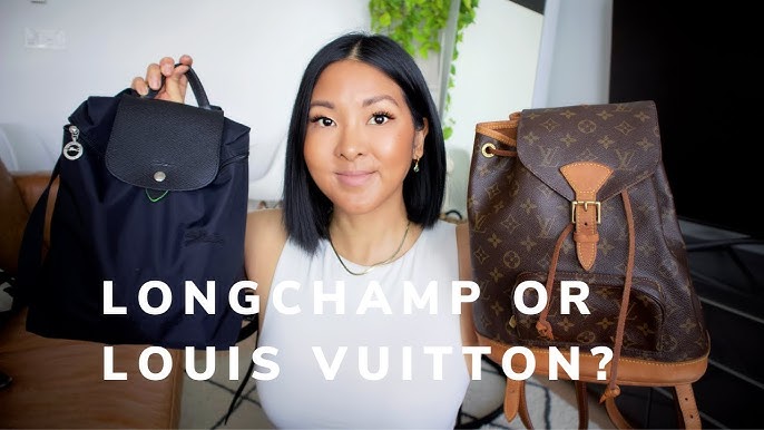 Review: Longchamp Mini Le Pliage Backpack vs Longchamp Le Pliage Backpack -  Elle Blogs