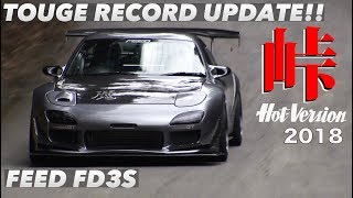 Breaking News!! FEED FD3S updates Touge section time record!! / HotVersion 2018