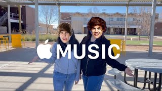 Apple Music ad (school project)