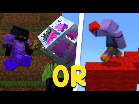 Minecraft Java vs Bedrock Would You Rather