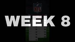 My NFL Predictions For The 2025-2026 NFL Season (Week 8-Week 13)