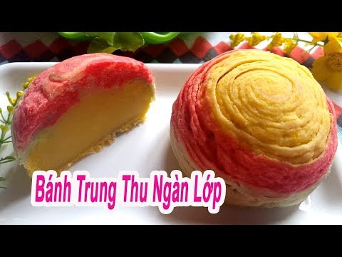 Video Cách Làm Bánh Trung Thu Ngàn Lớp Độc Đáo Đẹp Mắt -... - youtube