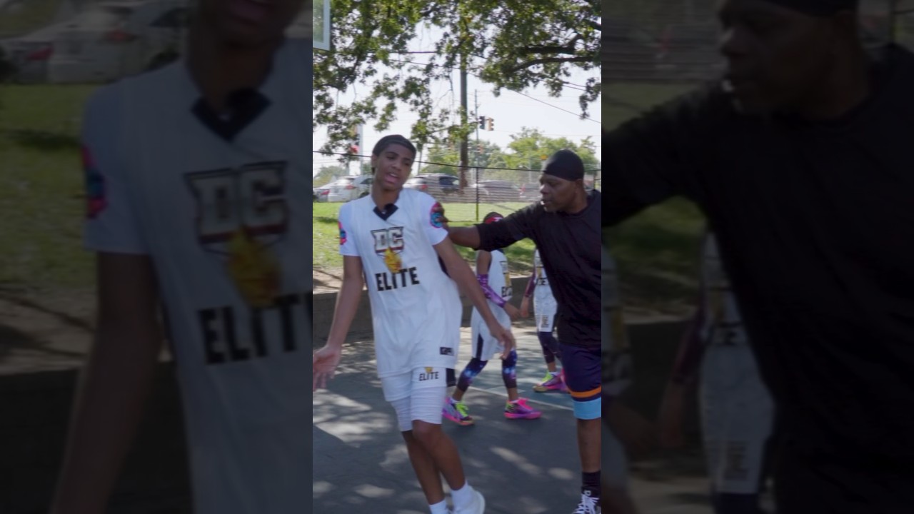 10 Y/O Basketball Prodigies vs The Hood *INSANE*