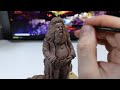 Скульптура Хагрида из пластилина для изготовления силиконовых форм. Sculpting Rubeus Hagrid