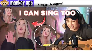 SERENADING STRANGERS | SINGING DUET SONGS | MALE TO FEMALE VOICE